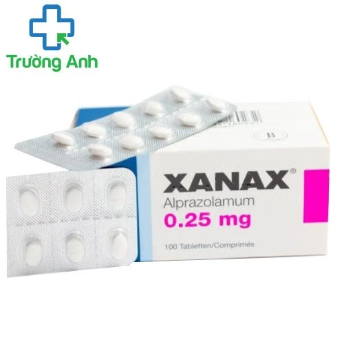 Xanax 0.25mg - Thuốc điều trị hội chứng hoảng sợ, lo âu hiệu quả của Pfizer