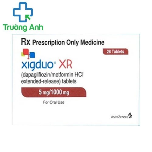 Xigduo XR 5mg/1000mg - Thuốc điều trị tiểu đường hiệu quả của AstraZeneca