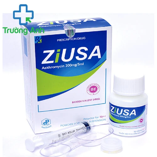 Ziusa - Thuốc điều trị nhiễm khuẩn hiệu quả của Pharbaco