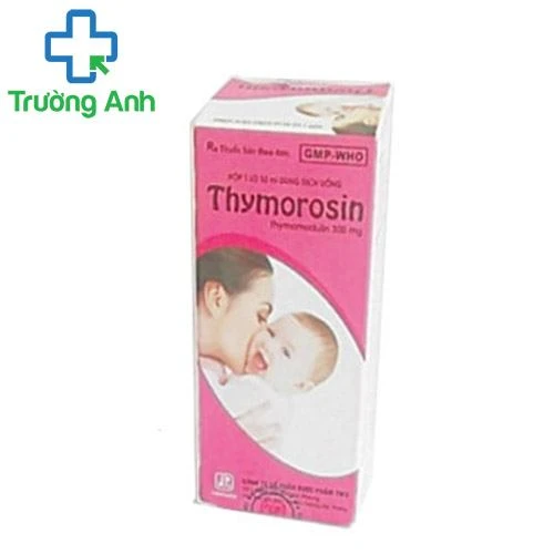 Thymorosin - Giúp hỗ trợ tái phát nhiễm khuẩn đường hô hấp hiệu quả