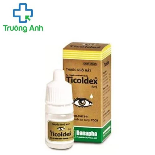 Ticoldex 5ml - Thuốc nhỏ mắt hiệu quả