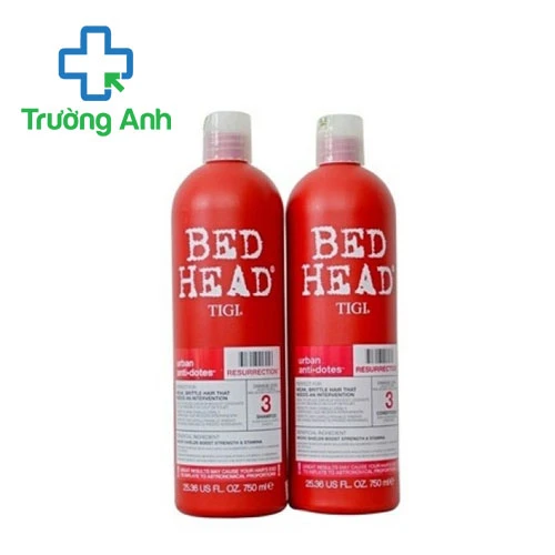 Bộ gội xả Tigi Bed Head Rehab For Hair 750ml (màu đỏ)
