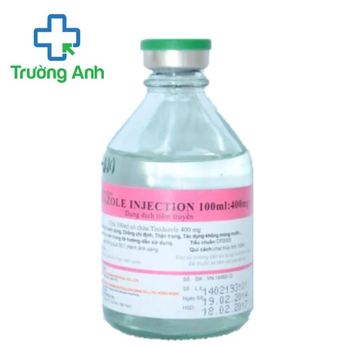 Tinidazole Injection Shijiazhuang (chai 100ml) - Thuốc điều trị nhiễm khuẩn hiệu quả