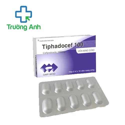 Tiphadocef 100 (viên) - Thuốc điều trị nhiễm khuẩn hiệu quả của Tipharco