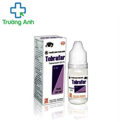 Tobrafar 5ml - Thuốc nhỏ mắt hiệu quả