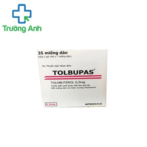 Tolbupas 0.5mg - Miếng dãn điều trị tác nghẽn đường thở hiệu quả của Nhật Bản