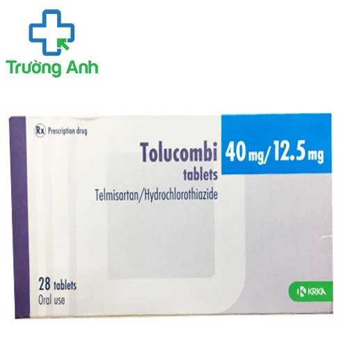 Tolucombi 40mg/12.5mg - Thuốc điều trị tăng huyết áp hiệu quả của Slovenia