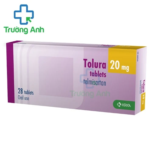 Tolura 20mg - Thuốc điều trị tăng huyết áp hiệu quả