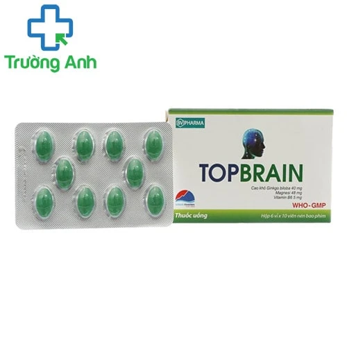 Topbrain - Giúp tăng cường tuần hoàn não hiệu quả