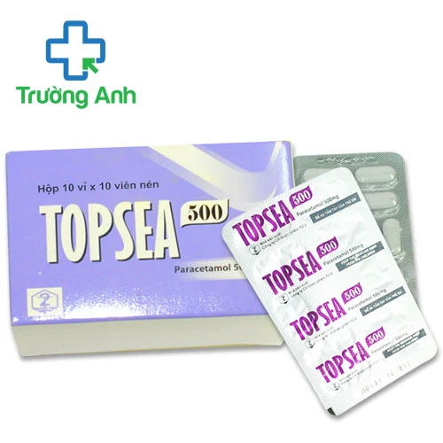 Topsea 500 - Thuốc giảm đau hạ sốt hiệu quả