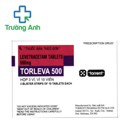 Torleva 500 - Thuốc điều trị động kinh hiệu quả