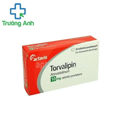 Torvalipin 10mg - Thuốc điều trị tăng cholesterol trong máu hiệu quả