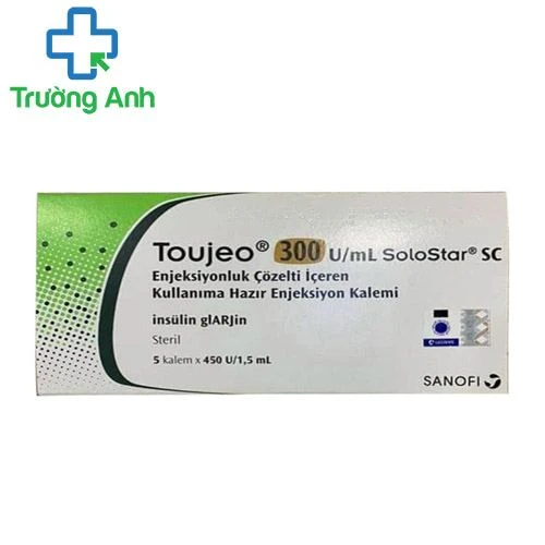 Toujeo 300U/mL SoloStar SC - Giúp điều trị đái tháo đường hiệu quả