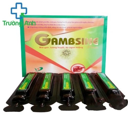 TPCN GAMBSINE PLUS giúp tăng cường chức năng gan của Dược phẩm Viko 8
