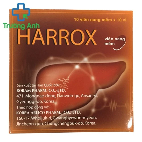 Harrox thực phẩm chức năng giúp bổ gan hiệu quả của Boran Pharma