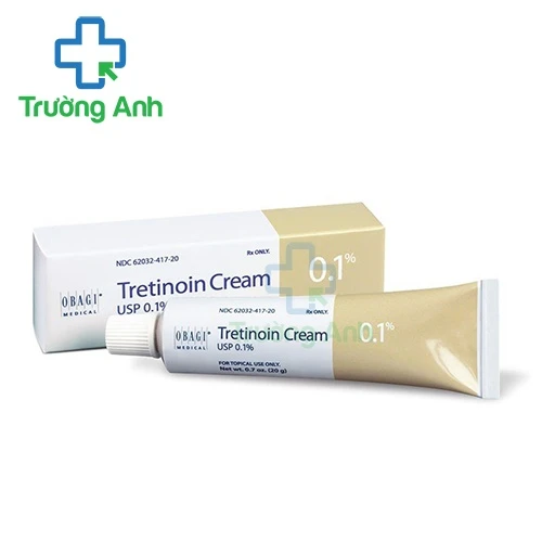 Obagi Tretinoin Cream 0.1% - Kem trị mụn, nám, thâm hiệu quả của Mỹ