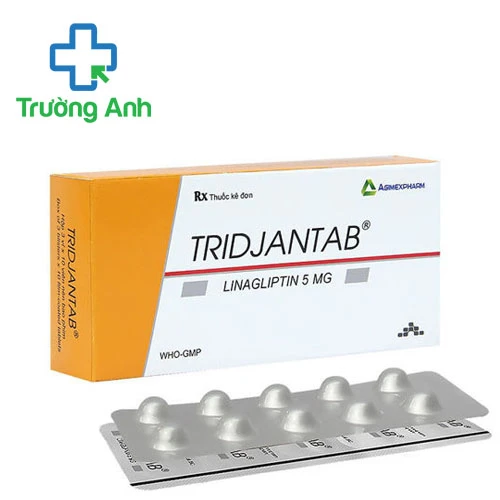 Tridjantab 5mg Agimexpharm - Thuốc điều trị đái tháo đường typ 2 hiệu quả