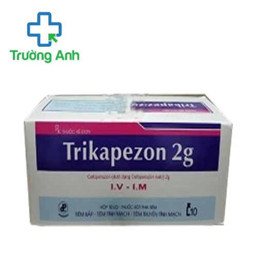 Trikapezon 2g Pharbaco - Thuốc điều trị nhiễm khuẩn nặng hiệu quả