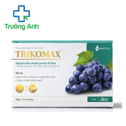 Trikomax (viên) - Hỗ trợ điều trị bệnh trĩ hiệu quả 