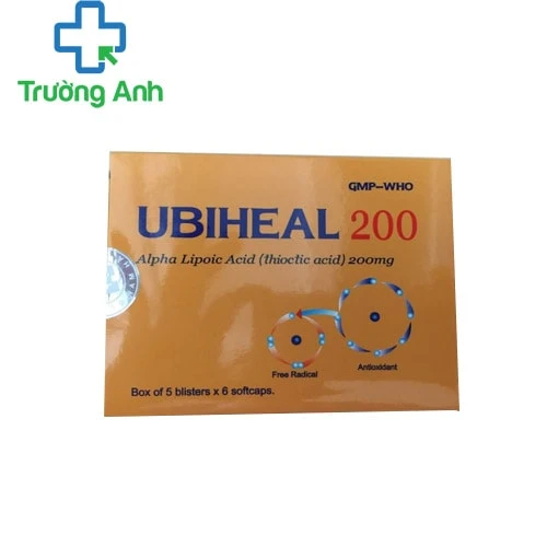 Ubiheal 200mg - Thuốc bổ cho bệnh nhân tiểu đường hiệu quả