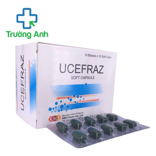 Ucefraz Soft Capsule - Thuốc điều trị no hơi đầy hơi hiệu quả của Hàn Quốc