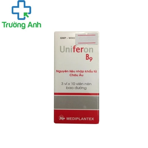 Uniferon B9 - Giúp điều trị thiếu máu hiệu quả