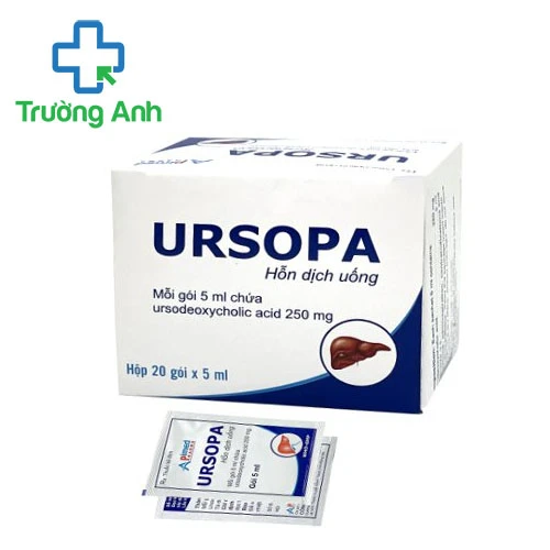 Ursopa 250mg Apimed - Thuốc điều trị xơ gan ứ mật hiệu quả