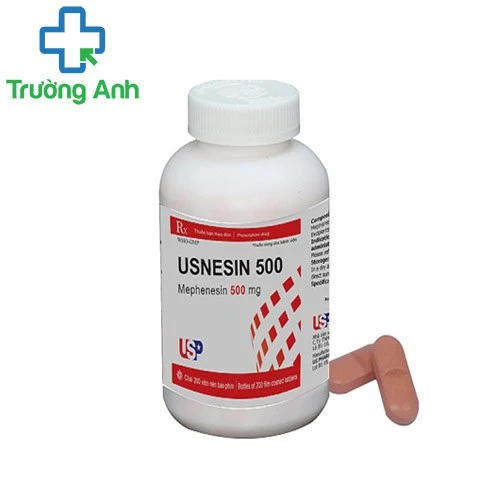 Usnesin 500 USP - Thuốc điều trị hỗ trợ giảm đau do co rút cơ hiệu quả