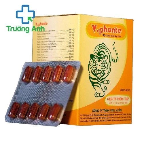 V.phonte - Giúp giảm đau và chống viêm xương khớp hiệu quả