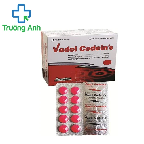 VADOL CODEIN'S - Thuốc giảm đau hạ sốt hiệu quả của Vacopharm