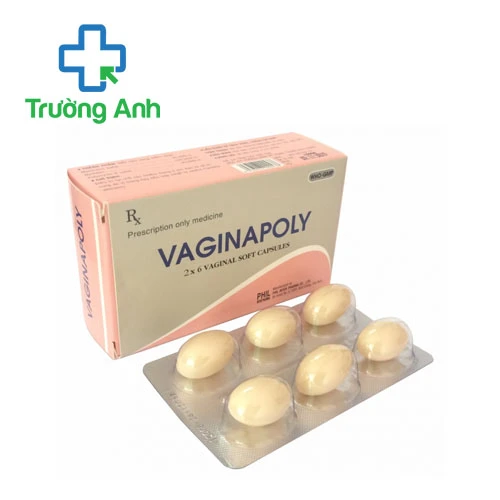 Vaginapoly - Viên đặt điều trị nhiễm trùng âm đạo, cổ tử cung hiệu quả 