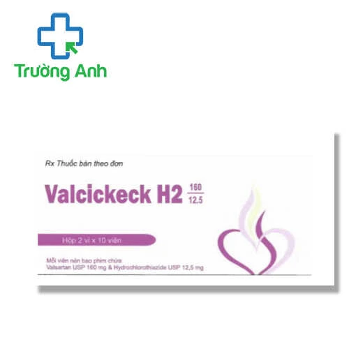 Valcickeck H2 - Thuốc điều trị cao huyết áp hiệu quả của Ấn Độ