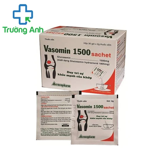 Vasomin 1500 sachet - Thuốc điều trị thoái hóa khớp gối hiệu quả