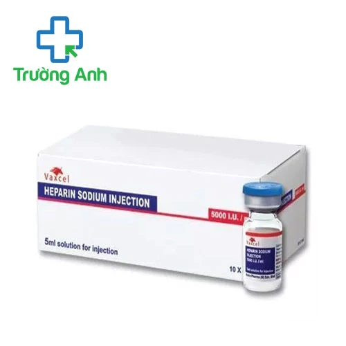 Vaxcel Heparin Sodium Injection 500IU/ml Kotra Pharma - Thuốc phòng và điều trị huyết khối tĩnh mạch