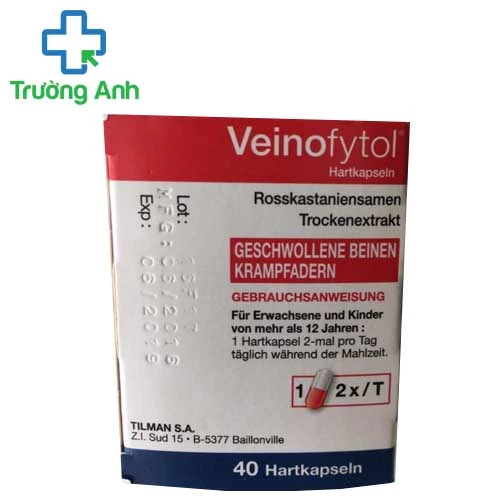 Veinofytol - Giúp điều trị suy tĩnh mạch và bệnh trĩ hiệu quả