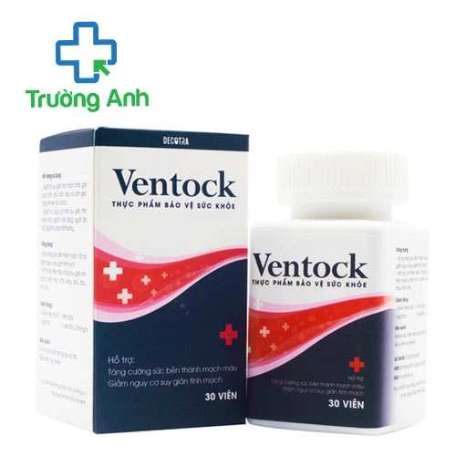 Ventock - Hỗ trợ điều trị suy giãn tĩnh mạch hiệu quả
