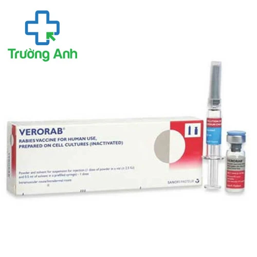 Verorab - Vắc xin phòng bệnh dại hiệu quả của Pháp