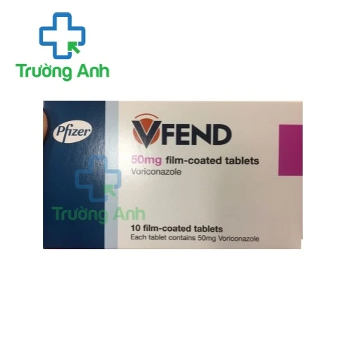 VFEND 50mg - Thuốc điều trị nhiễm nấm hiệu quả của Pfizer