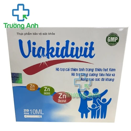 Viakidivit - Thực phẩm bổ sung kẽm hiệu quả