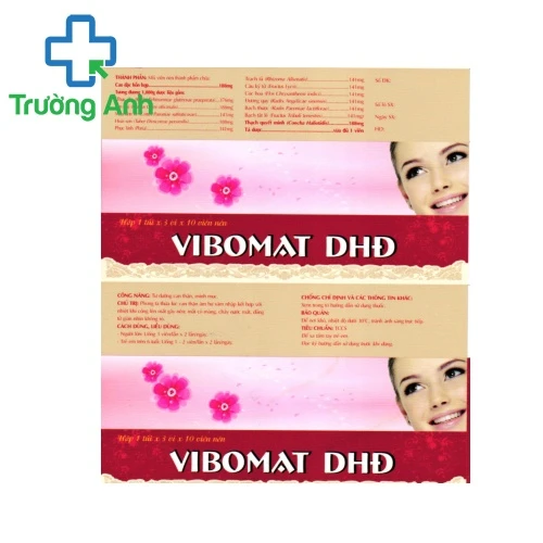 Vibomat DHĐ - Giúp điều hòa kinh nguyệt hiệu quả của Hoa Việt