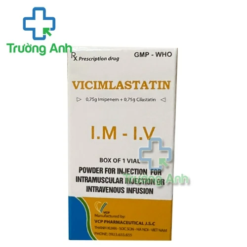 Vicimlastatin 750mg VCP - Thuốc điều trị nhiễm khuẩn hiệu quả