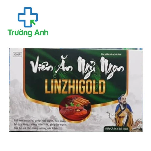 Viên Ăn ngủ ngon Linzhigold TH Pharma - Hỗ trợ tăng cường sức khỏe