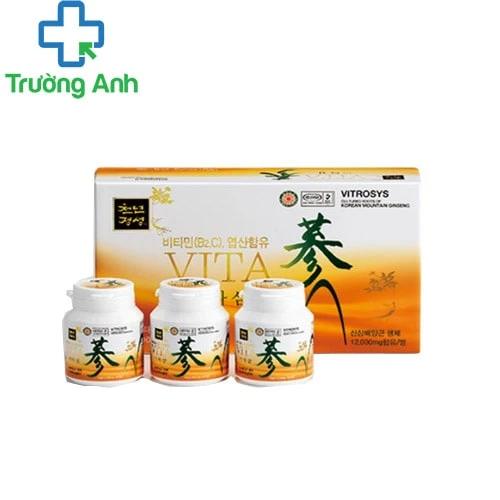 Viên bổ Vitrosys Vita Ginseng - Giúp tăng cường sức khỏe hiệu quả