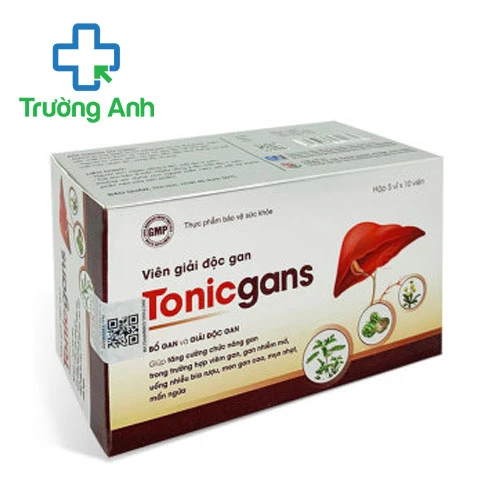 Viên giải độc gan Tonicgans - Hỗ trợ thanh nhiệt bổ gan hiệu quả