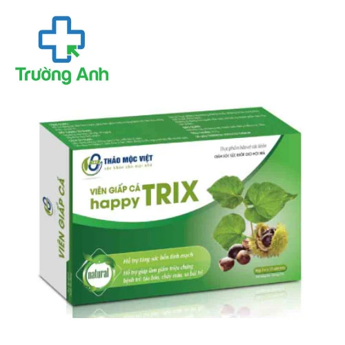 Viên giấp cá Happy Trix - Hỗ trợ điều trị bệnh trĩ hiệu quả