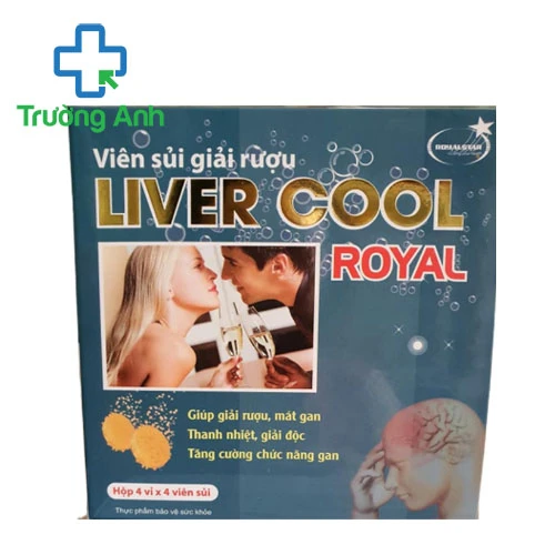 Viên sủi giải rượu Liver Cool Royal - Hỗ trợ tăng cường chức năng gan