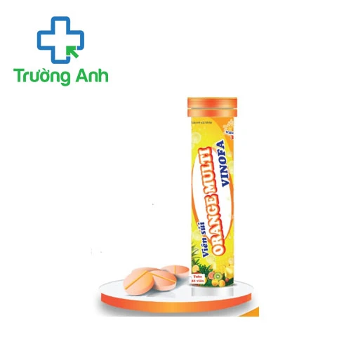Viên sủi Orange Multi Vinofa - Hỗ trợ bổ sung vitamin hiệu quả