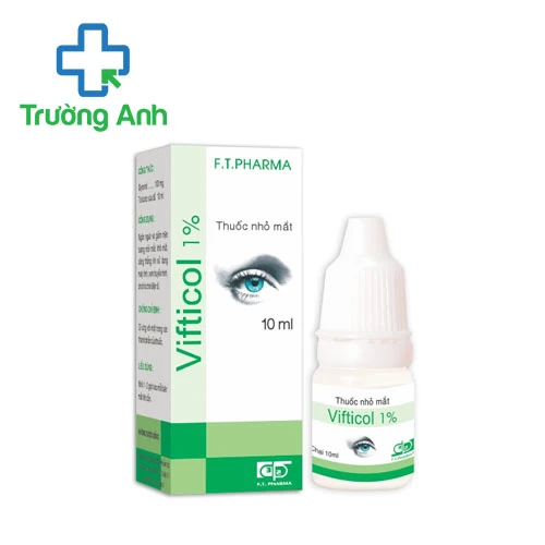 Vifticol 1% F.T.Pharma - Dung dịch nhỏ mắt mũi hiệu quả