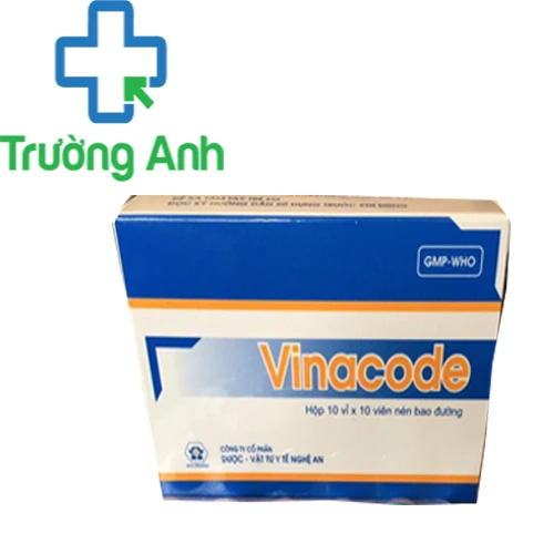  Vinacode - Thuốc điều trị ho, viêm phế quản hiệu quả của DNA Pharm