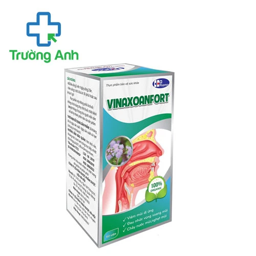 Vinaxoanfort (viên) - Hỗ trợ giảm triệu chứng viêm xoang hiệu quả 